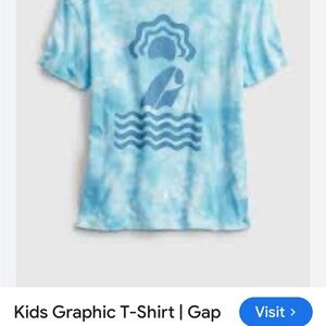 NET GAP boy’s blue short sleeve Tshirt size medium